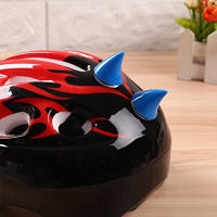 2pcs Accesorios Para Casco Con Orejas De Gato Universales Decoración De Estilo Motocicleta Y Coche Adhesivos De Orejas De Gato Lindas Para Mujeres - details 4