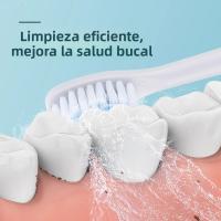 Cepillo De Dientes Eléctrico Sonic Con Vibración USB Recargable Para Blanqueamiento Y Limpieza Oral Cepillo De Pelo Suave De DuPont Para Adultos - details 7