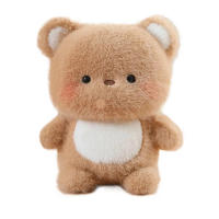 Muñecos De Peluche Companion Para Mesa Conejo Oso Pequeño Elefante Juguetes De Estudio Regalos De Cumpleaños Para Niñas Y Niños - details 4
