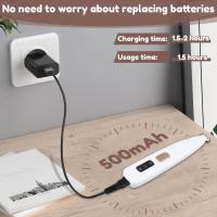 Recortador De Pelo Para Perros Con Luz LED Y Pantalla Digital Completo Impermeable Para Peluquería De Mascotas 18mm Ampliado - details 8