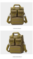 Bolsa Táctica Militar Para Hombres Con Suelo Molle Mochila Hombro Impermeable Para Camping Senderismo Escalada Caza Y Escuela - details 5