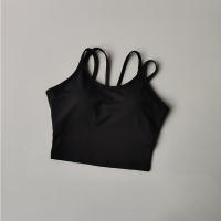 Top De Yoga Para Mujer Camisola Fitness Bra Tights Vest De Belleza Alta Resistencia Gimnasio Pilates Deportivo Push up Padded Tank Top - details 14