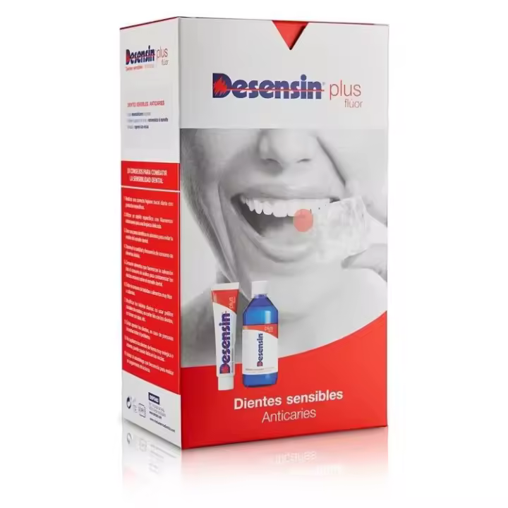 Desensin Plus Pack Colutorio 500 ml + Pasta Dentífrica 125 ml - 1