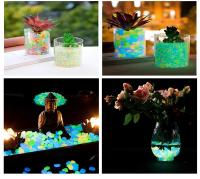 50/100Pcs Piedras Nocturnas Artificiales Con Luminescencia Colorida Para Decoración De Acuarios Jardín De Vidrio Y Escaleras - details 12
