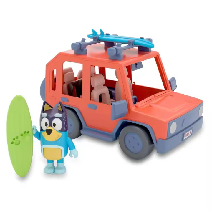 Bluey Family Cruiser con Figura Famosa BLY03000 Universos y figuras en miniatura - 1