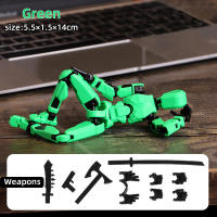 Robot Shapeshift Múltiples Articulaciones 3D Imprimido Muñeco Insignia Juguetes Figuras De Acción Para Niños Y Adultos Juegos Parent-Child Regalos - details 12