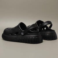 Sandalias De Plataforma Para Mujer Verano Antideslizantes Casual Playa Zapatos De Tela Sólida Cerrada Tobillera Clogs Sandalias - details 2