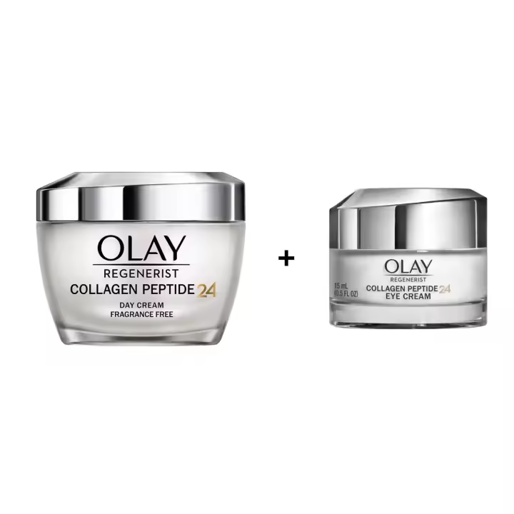 Olay - Collagen Peptide 24 - Crema de Día 50ml + OLAY - Contorno De Ojos Collagen Peptide24 Sin perfume 15ml. - 1