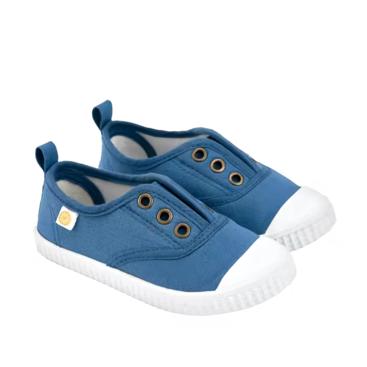 Zapatillas de Lona WATERLEMON - Azul Marino - Sin Cordones - Resistencia Reforzada - 1