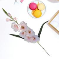 Artificial Gladiolus Flower Para Decoración De Mesa Centro De Mesa De Fiesta De San Valentín Decoración De Oficina Y Festivales Flor De Seda Para Boda Y Aniversario - details 6