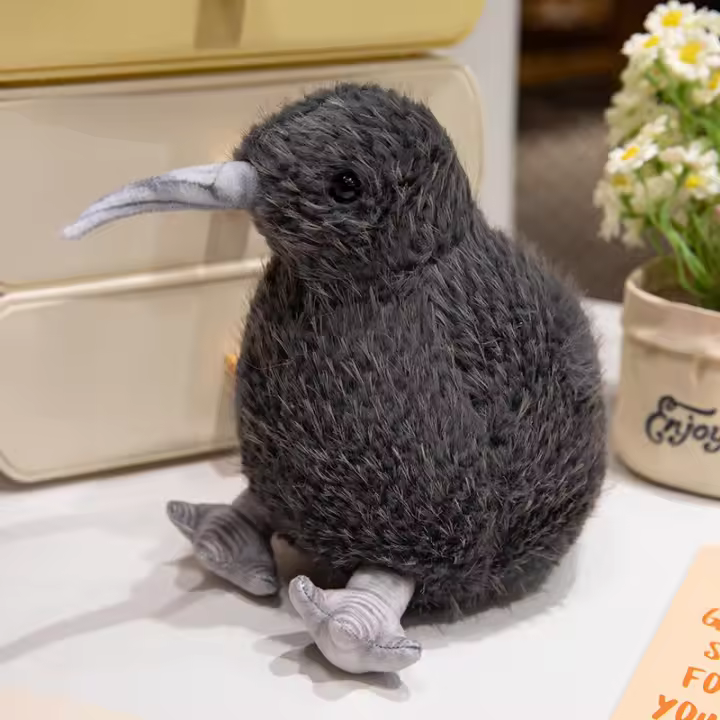 Juguete De Peluche Realista De 20 Cm De Tópaco Suave Almohada Animal Estuffed Para Niños Regalo Para Cumpleaños Tema Nueva Zelanda - 1