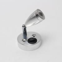 Luz De Lectura LED DC12V Para RV Barco Caravana Camping Luz De Punto Con Interruptor Y Ajuste Aluminio Interior Adaptable - details 2
