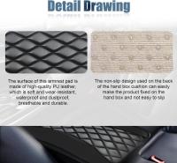 Manta De Reposabrazos Para Coche Universal En Cuero PU Estilo Étnico Impermeable Antideslizante Con Caja De Almacenamiento Accesorio De Estilo Interior Para Automóvil - details 1