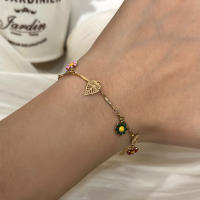 Pulsera De Daisy Floral Dulce Moda Minimalista Aestética Encanto Flor Para Mujer Joyería De Boda Fiesta Regalo - details 6