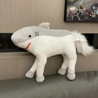 Juguete De Peluche Kawaii 50cm Caballo Delfín Transformado Suave Almohada De Animal Dibujos Animados Regalo De Navidad Para Niños - details 8