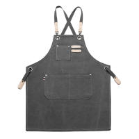 Delantal De Lona Para Niños Delantal De Cocina Y Pintura Delantal Infantil Para Bebés Smock De Cocina Y Comedor - details 9