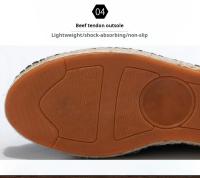 Zapatos De Verano Para Hombre Esparadrapas Suela De Goma Malla Transpirable Zapatos De Pescador Slip-on Talla Grande Hasta 47 - details 5
