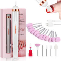 Kit De Uñas Eléctrico YIKOOLIN Recargable Y Sin Cable Con 4 Velocidades Trimmer De Cutícula Portátil Para Manicura Y Pedicura - details 5