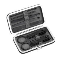 Set De 8 Piezas De Aparato De Manicura Portátil Herramientas De Cuidado De Uñas Y Pies Acero Inoxidable Pinzas Y Tijeras De Aseo Oidos Kit De Uñas - details 7