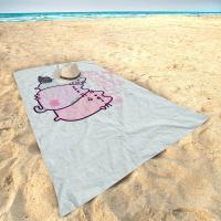 Toalla De Playa Microfibra Pusheen-Cat Absorbente Secado Rápido Suave Para Yoga Natación Senderismo Toalla De Algodón 100% Tamaño 30x60 Cm - details 2