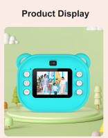 Cámara Infantil Con Impresión Inalámbrica Bluetooth Toy Para Educar a Los Niños Cámara De Fotos Y Notas Sin Tinta Regalo Para Estudio Educativo - details 9
