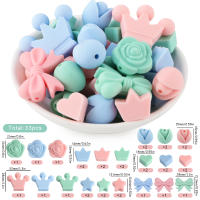Nuevos Bolas De Silicona Con Diseño De Cactus Y Hojas Para Creación De Joyería Manual DIY Kit De Accesorios Para Collares Pulseras Y Llaveros - details 13