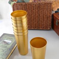 Vaso De Cerveza Japonés Estilo Aleación De Aluminio 400ml Para Bebidas Frías Y Vino Creativo Con Patrón Original Sin Contaminantes - details 1