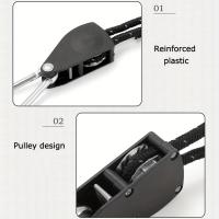 Cuerda de Tienda Resistente a Prueba de Viento y Ajustable de BOPORO Capacidad de Carga de 149lb Ideal para Acampar y Actividades al Aire Libre - details 2