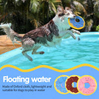 Juguetes Para Perros Interactivos Al Aire Libre Donuts De Papel Ruidosos Resistentes Al Masticado Sonido Squeaking Adecuados Para Pequeños Y Medianos Perros - details 5