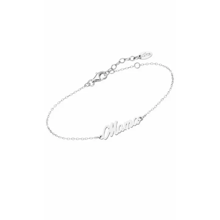PULSERA LOTUS SILVER SRA.MAMA.LISO - 1