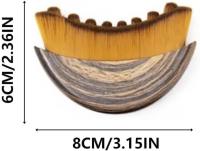 Cepillo De Lymphatic Contour Para Rostro Y Cuerpo Massajeador De Drenaje Límpico Para Modelado De Mandíbula Y Jawline Cepillo Seco De 13cm Material De Resina - details 4