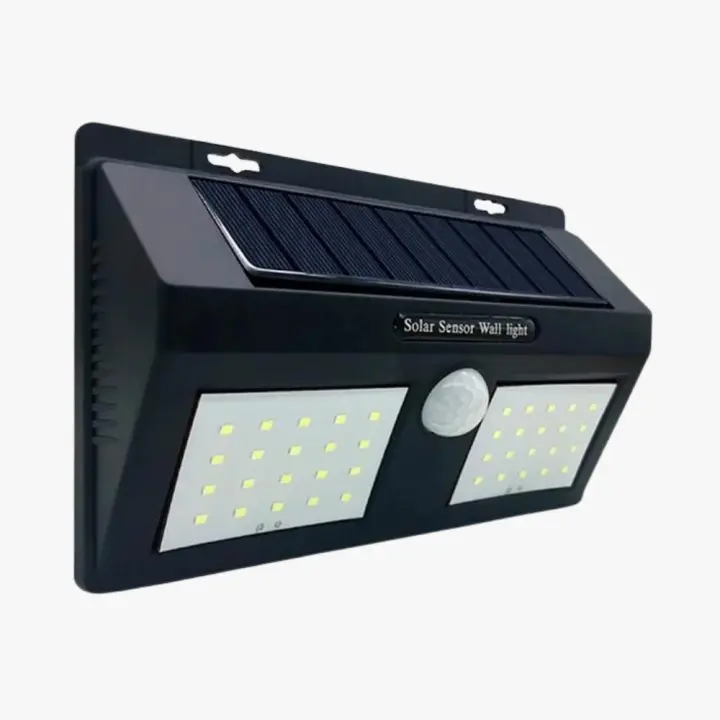 Lámpara Solar para Exteriores con 40 Leds - Iluminación Eficiente, Sostenible y Duradera, Resistente al Clima Adverso - 1