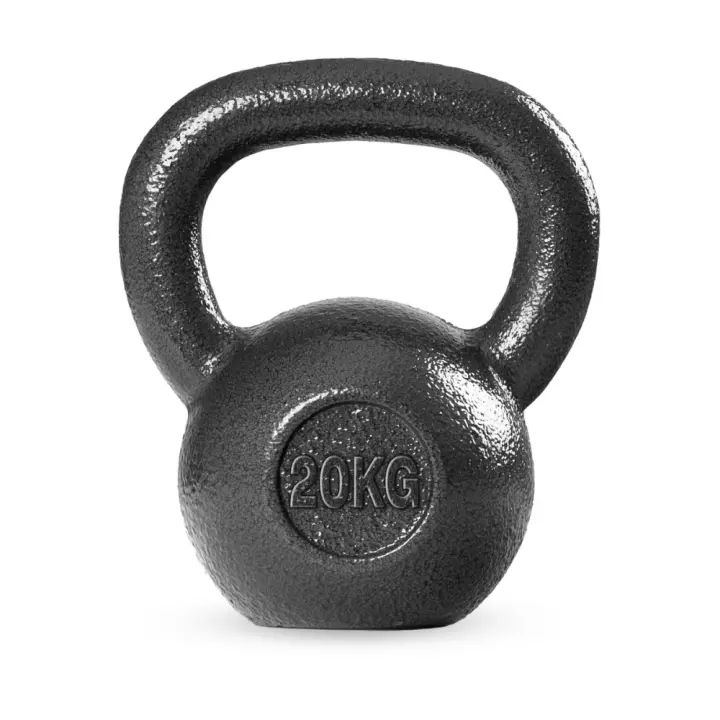 UNYCOS Pesa Rusa Kettlebell de Hierro Fundido con Mango amplio y antideslizante Ideal para Ejercicios y Entrenamientos de Musculación - 1