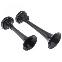 2PCS Bocina De Aire Negra Doble Freno Tubo Para Coche Camión Tren Barco Herramientas De Reparación Y Mantenimiento - details 9
