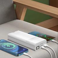 Lámpara De Escritorio LED Portátil Plegable Con Reloj Carga USB 6000mAH Ahorradora De Energía Luz De Lectura Recargable - details 11