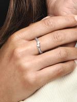 Pandora - Anillo Brillante de Estrellas Fugaces - Plata de Lei - details 2