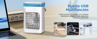 Aire Acondicionado Portatil Mini, 5 en 1 Enfriador de Aire Pequeño, Tanque de 1000m, 3 Velocidades, 2 Nebulización, 2-4H Cronometrado, 7 LED Ventilador Refrigerador para Dormitorio Oficina - details 7