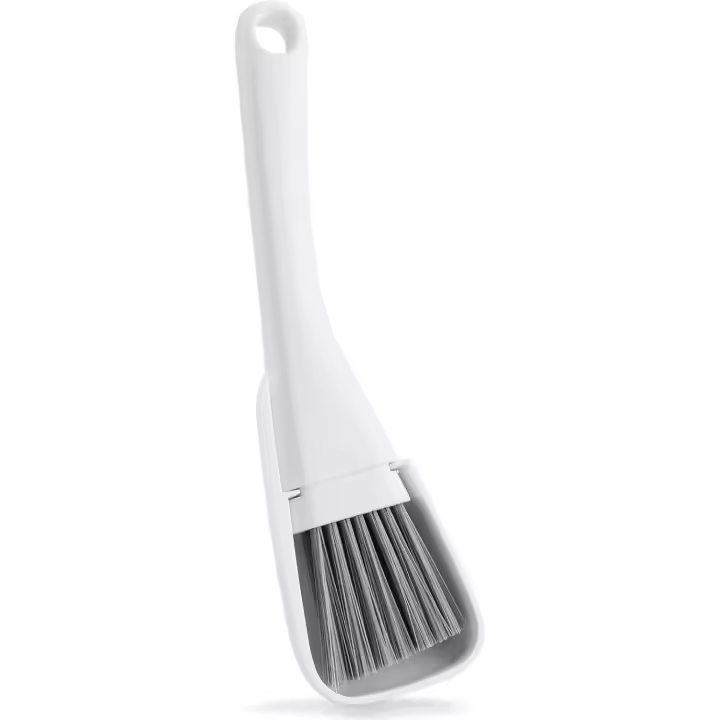 Mini Dustpan and Brush Set, Mini Cleaning Tool Small Broom and Dustpan Mini Dust Pans with Brush Nesting Tiny Cleaning Broom Small Bristles Brush - 1