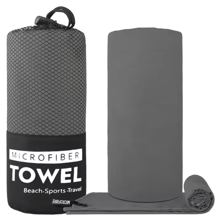 Toalla Deportiva De Microfibra Absorbente Y Secado Rápido Para Yoga Fitness Ejercicio Gimnasio Correr Al Aire Libre Viajes - 1