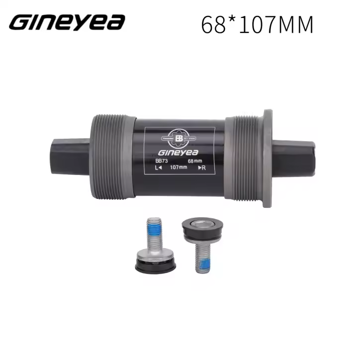 Eje Central De Bicicleta Gineyea Para Montaña Integrado Con Agujero Cuadrado Plegable 103-126mm Material De Acero Para Mountain Bike - 1