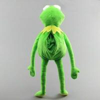 Marioneta de mano de la rana Gustavo de 60 cm, juguete de peluche de cuerpo entero - details 2