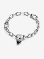Pandora - Charm Colgante mini De Corazón Alado-Plata de Lei - details 1