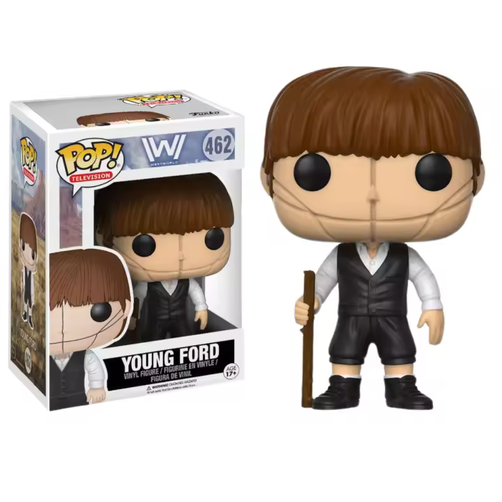 FUNKO POP! WESTWORLD - JOVEN FORD, 14258, Nº462, TIENDA CON LICENCIA OFICIAL - 1