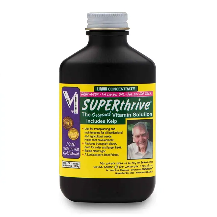 SuperThrive 120 ml Estimulador de crecimiento y vitaminas para plantas para todo tipo de cultivo. - 1