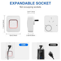 Alarma De Fallo De Alimentación 1PC Selizador De Alerta De Circuito Para Recordatorio De Apagón En Congelador De Garaje Monitor De Corte De Energía - details 4