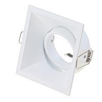 Luz De Techo LED Redonda Cuadrada Recubierta MR16 GU10 En Blanco Y Negro Ajustable Marco De Luz Spot LED Para Iluminación Doméstica - details 6