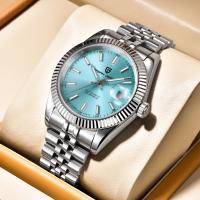 Reloj Mecánico PAGANI DESIGN 40MM Para Hombre Con Movimiento Japonés De Lujo Top Resistente Al Agua Acero Inoxidable Deportivo Calendario Completo Cristal De Zafiro - details 0