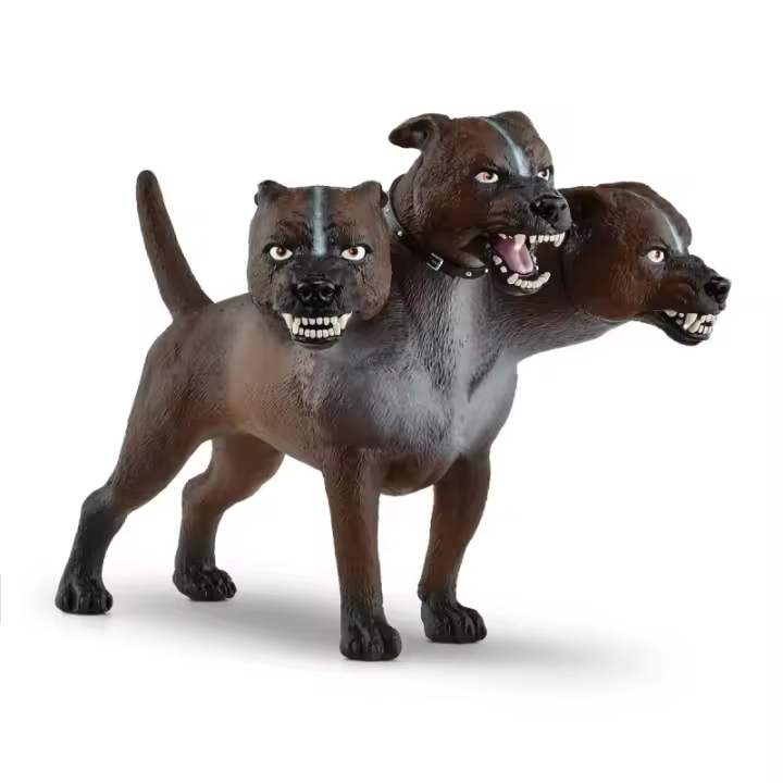 Schleich - Fluffy Enorme Perro de Tres Cabezas Harry Potter Hogwarts - Juguete de Colección - 1