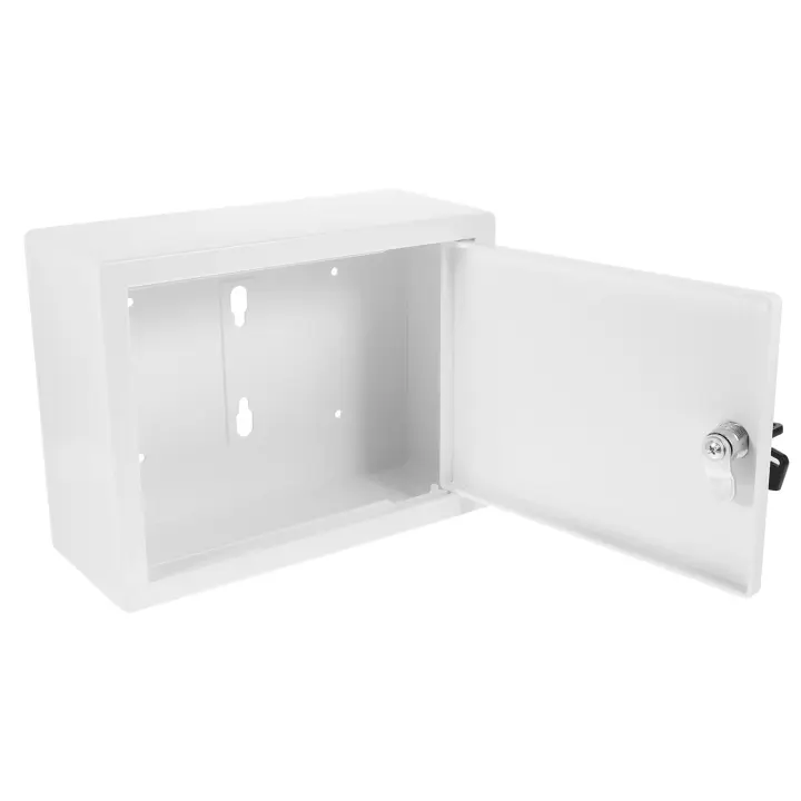 Caja De Correo Decorativa Con Puerta Cerrada Montaje En Pared Exterior Caja De Leche Vintage Caja De Correo Con Cerradura - 1