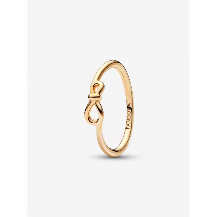 Pandora - Anillo de Nude infinity-Baño de Oro de 14K - 1